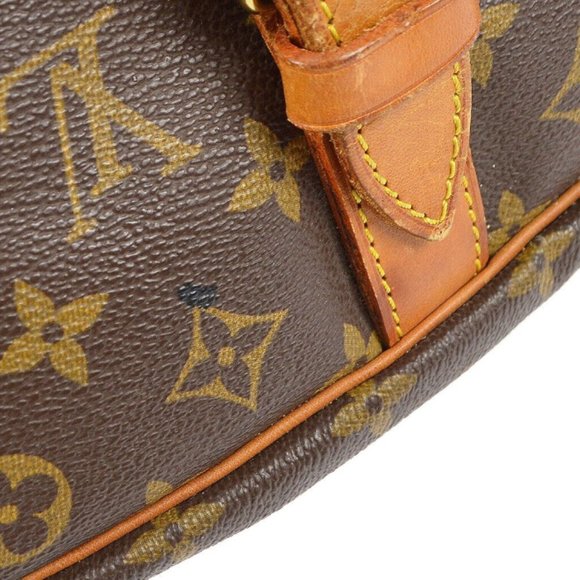 AUTHENTIC LOUIS VUITTON MONOGRAM SAUMUR 35 MADE IN FRANCE AR1924 - Picture 15 of 16